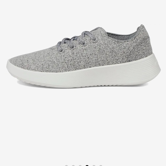 Allbirds Wool Runner Go in Medium Grey (Blizzard Sole) Size 8 - Picture 3 of 7